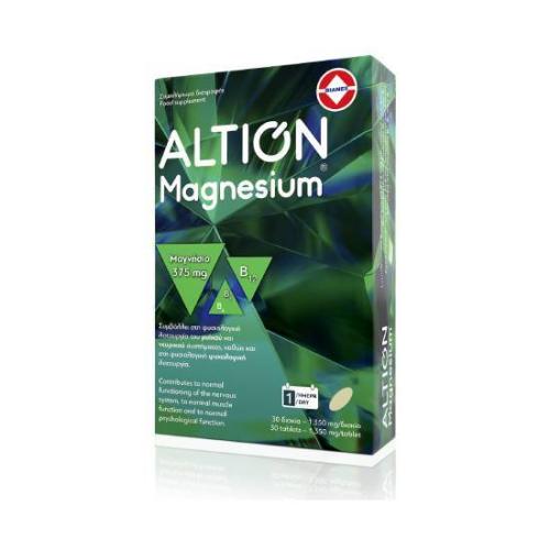 ALTION Magnesium 375mg 30 ταμπλέτες