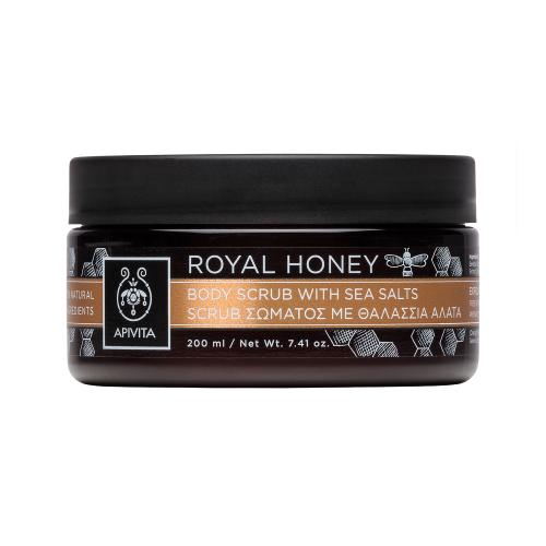 APIVITA Royal Honey Scrub Σώματος με Θαλάσσια Άλατα 200ml