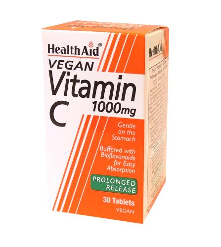 HEALTH AID Vitamin C 1000mg Prolonged Release 30 ταμπλέτες