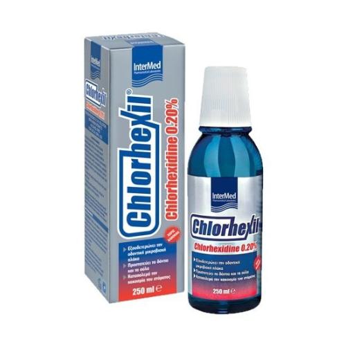 INTERMED Chlorhexil 0.20% Mouthwash Πολλαπλή Προστασία Της Στοματικής Κοιλότητας 250ml