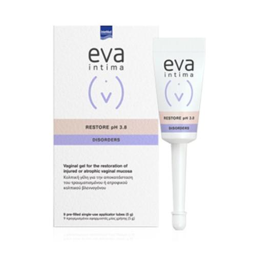 INTERMED Eva Intima Restore Disorders Vaginal Gel pH 3.8 5gr x 9τεμάχια