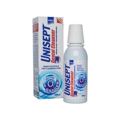 INTERMED Unisept Dental Cleanser Στοματικό Διάλυμα Καθημερινής Χρήσης 250ml