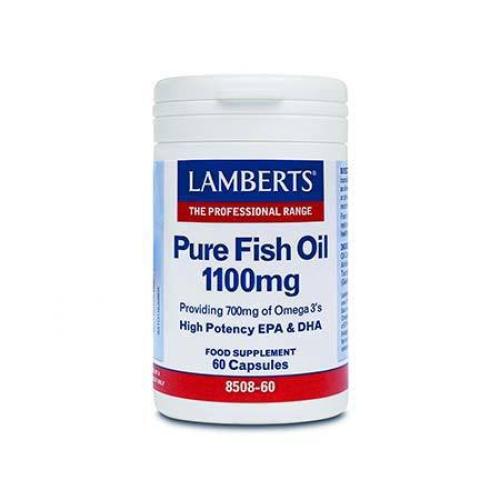 LAMBERTS Pure Fish Oil 1.100mg 60caps