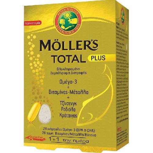 MOLLER'S Total Plus 28 Caps + 28 Tabs