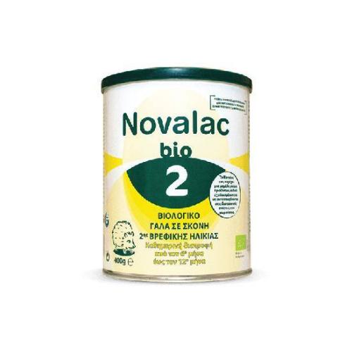 NOVALAC Γάλα σε Σκόνη Bio 2 6m+ 400gr