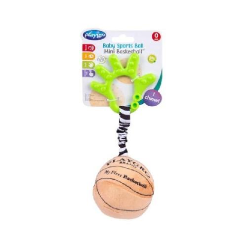PLAYGRO Baby Sports Ball Mini Basketball 0m+ 1 τεμάχιο