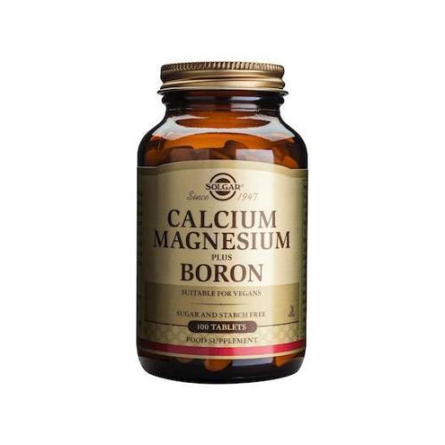 SOLGAR Calcium Magnesium Plus Boron 100tabs