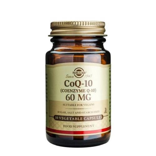 SOLGAR Coenzyme Q-10 60mg 30 VegiCaps