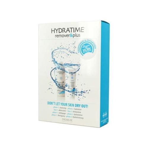 SYNCHROLINE Hydratime Remover Τζελ Καθαρισμού Προσώπου 200ml & Hydratime Plus Ενυδατική Κρέμα Προσώπου για Ξηρή Επιδερμίδα 50ml
