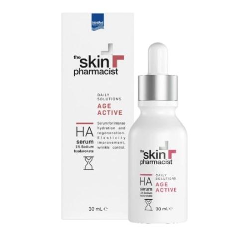 The Skin Pharmacist Age Active HA Serum Ορός Εντατικής Ενυδάτωσης & Ανάπλασης 30ml