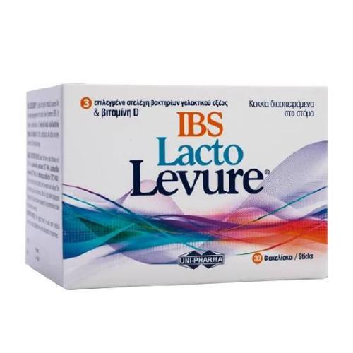UNI-PHARMA Lacto Levure IBS Προβιοτικά 30 φακελίσκοι