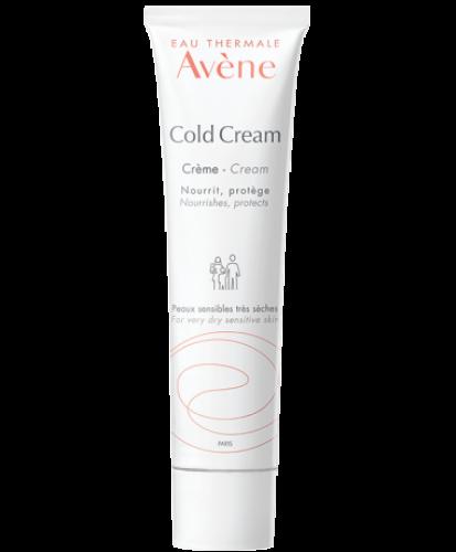 AVENE Cold Cream Κρέμα για Ευαίσθητο & Ξηρό Δέρμα Κατάλληλο και για Βρέφη Παιδιά Ενήλικες 40ml