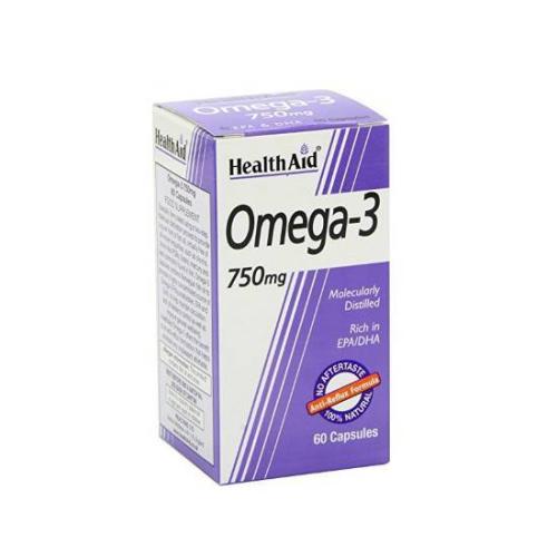 HEALTH AID Omega- 3 750mg 60caps