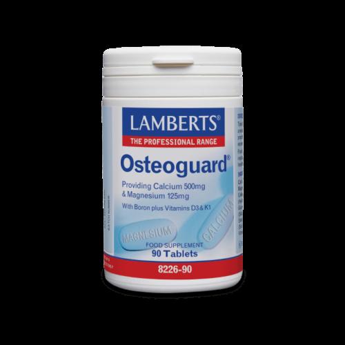 LAMBERTS Osteoguard Ολοκληρωμένη Φόρμουλα για Υγειή Οστά 90tabs
