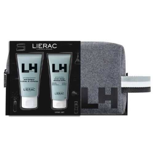 LIERAC Pack Ενυδατικό Τζελ Προσώπου & Ματιών 50ml & Αφρόλουτρο 50ml
