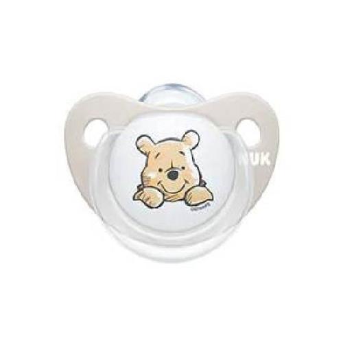 NUK Trendline Disney Winnie the Pooh Πιπίλα 0-6m 1 τεμάχιο - Ασπρο
