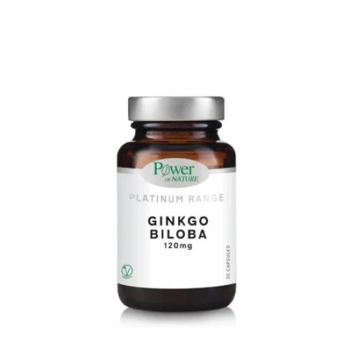 POWER HEALTH Platinum Range Ginkgo Biloba 120mg 30 Κάψουλες