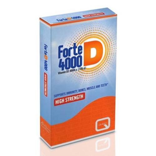 QUEST Forte D 4000 Βιταμίνη D3 4000 i.u. 100 μg 120 Ταμπλέτες