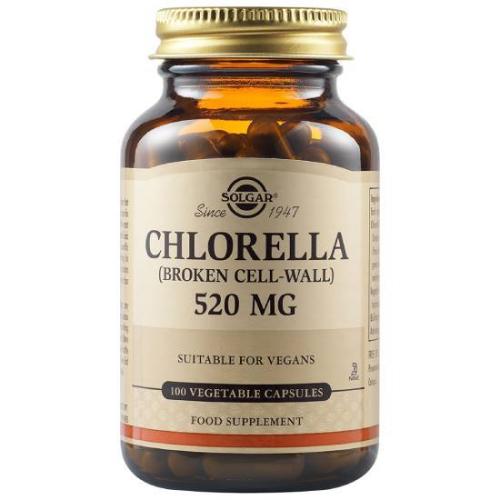 SOLGAR Chlorella 520 mg 100veg caps