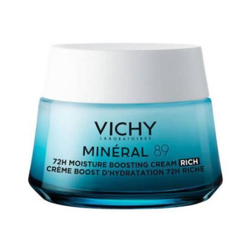 VICHY Mineral 89 72h Moisture Boosting Cream Rich 50ml