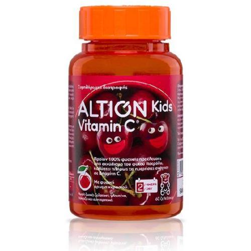 ALTION Kids Vitaminc C Κεράσι 60 ζελεδάκια