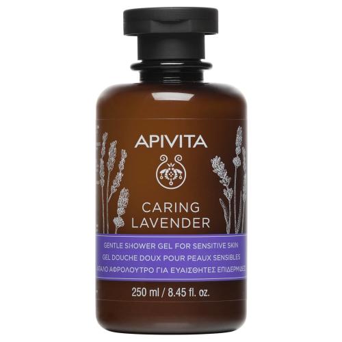 APIVITA Caring Lavender Απαλό Αφρόλουτρο για Ευαίσθητες Επιδερμίδες - Υποαλλεργικό 250ml