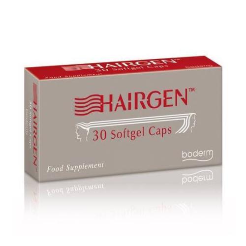 BODERM Hairgen Συμπλήρωμα Διατροφής κατά της Τριχόπτωσης 30softgels