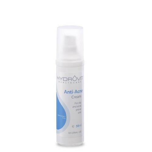 HYDROVIT Anti-acne Cream Για Λιπαρή και με Τάση για Ακμή Επιδερμίδα 50ML