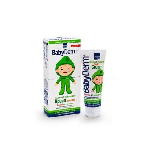INTERMED Babyderm Hydrating & Protective Body Cream Καθημερινής Χρήσης Ενυδατική και Προστατευτική Κρέμα Σώματος 125ml