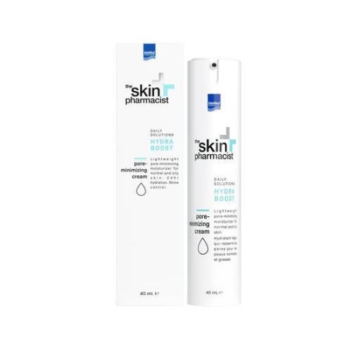 INTERMED The Skin Pharmacist Ηydra Boost Pοre Minimizing Cream Ελαφριά Ενυδατική Κρέμα για Κανονικό και Λιπαρό Δέρμα 40ml