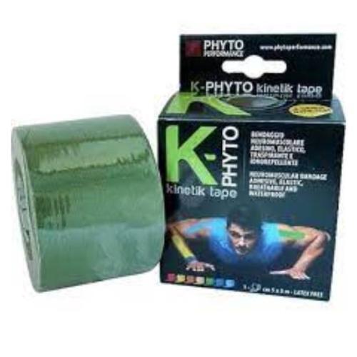 K-PHYTO Performance Kinetik Tape 5cm x 5m Πράσινο 1 Τεμάχιο