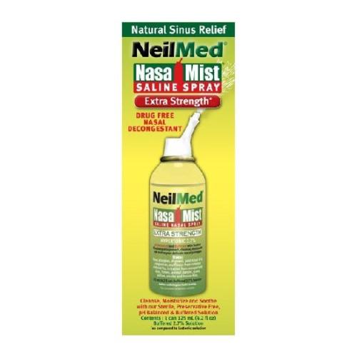 NEILMED Nasa Mist Saline Spray Hypertonic 2.7% Υπέρτονο Ρινικό Σπρέι 125ml