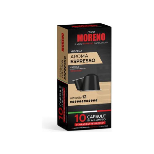 Moreno Aroma Espresso κάψουλες Nespresso αλουμινίου - 10 τεμ.