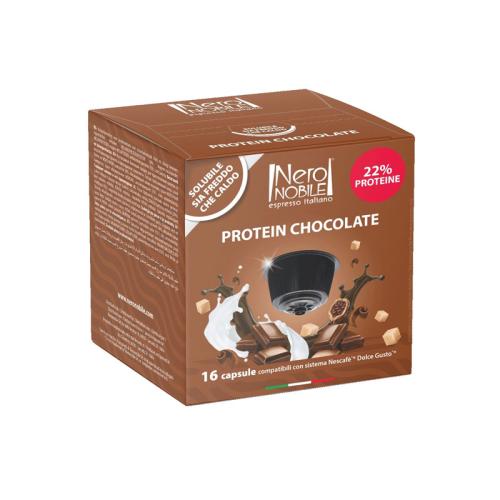 Nero Nobile Protein Chocolate Dolce Gusto κάψουλες - 16 τεμ.