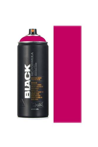 MONTANA CANS SPRAY CANS BLACK 400ML PINK - PINK -MONT-BLK-CANS-PINK-PINK
