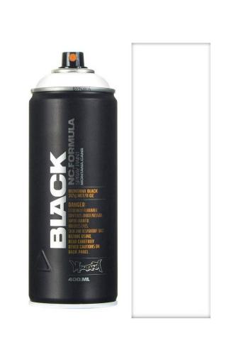 MONTANA CANS SPRAY CANS BLACK 400ML SNOW WHITE - WHITE-MONT-BLK-CANS-SNOWWH-WHITE