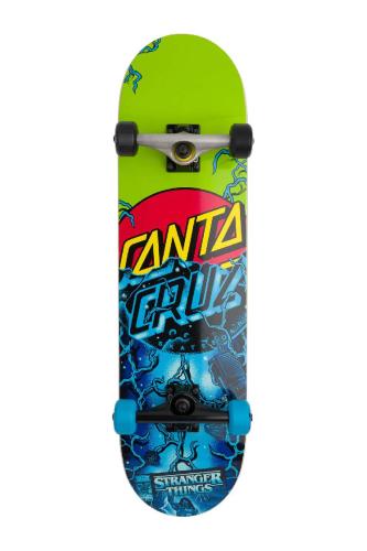 SANTA CRUZ Complete Skates Stranger Things Classic Dot Large Sk8 Completes 8.25in x 31.5in - MULTI-SC134870-122-MULTI