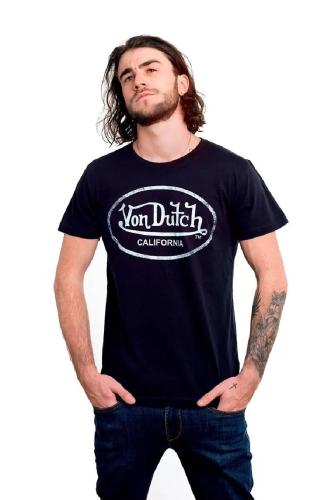 VON DUTCH T-Shirts VD/1/TRC/AARON/NR - BLACK-VDFR-VD1TRCAARONNR-123-BLACK