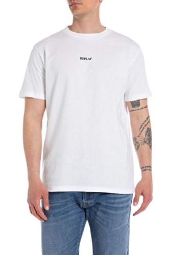 REPLAY T-Shirts M6795 .000.2660 - WHITE-REM6795.000.2660-124-WHITE