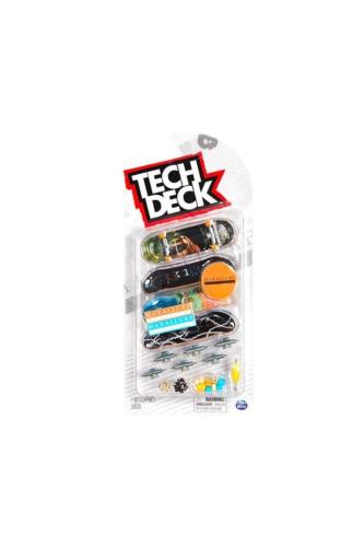TECH DECK Finger Skate Ramps & Accessories Tech Deck Μινιατούρα τροχοσανίδα 4 τεμαχίων - -TECH32.099868-323
