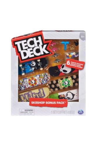 TECH DECK Finger Skate Ramps & Accessories Tech Deck Μινιατούρες Τροχοσανίδες Sk8 Shop Bonus Pack (6 τμχ) - MULTI-TECH32.099495-323-MULTI