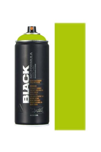 MONTANA CANS SPRAY CANS BLACK 400ML GREEN COLORS - GREEN-MONT-BLK-CANS-GREEN-GREEN