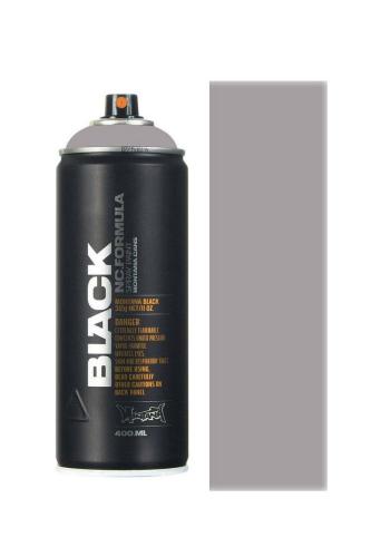 MONTANA CANS SPRAY CANS BLACK 400ML GREY COLORS - GREY-MONT-BLK-CANS-GREY-GREY
