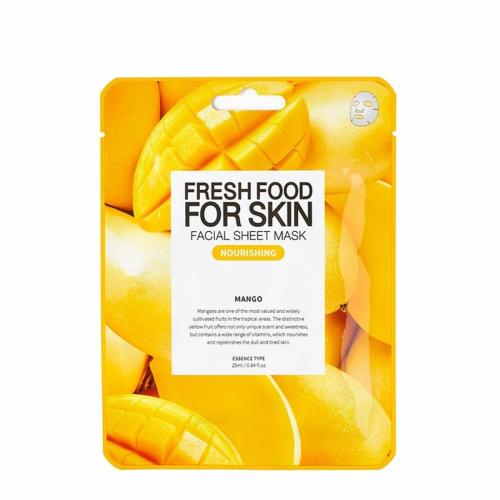 Freshfood For Skin Facial Sheet Mask Mango - 25ml