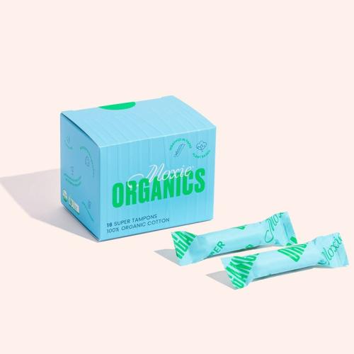 100% Organic Cotton Super Tampons 16pc