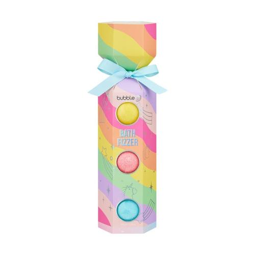 Rainbow Bath Bomb Fizzer Cracker Gift Set 3 x 180g