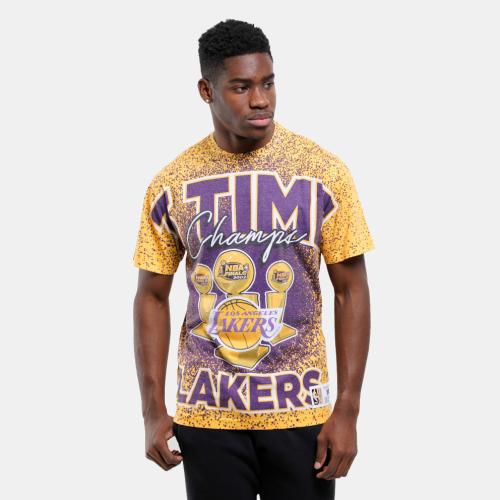 Mitchell & Ness Los Angeles Lakers Champ City Sublimated Ανδρικό T-shirt (9000178692_69352)