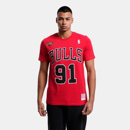 Mitchell & Ness Name & Number Dennis Rodman Chicago Bulls Ανδρικό T-Shirt (9000147336_1634)