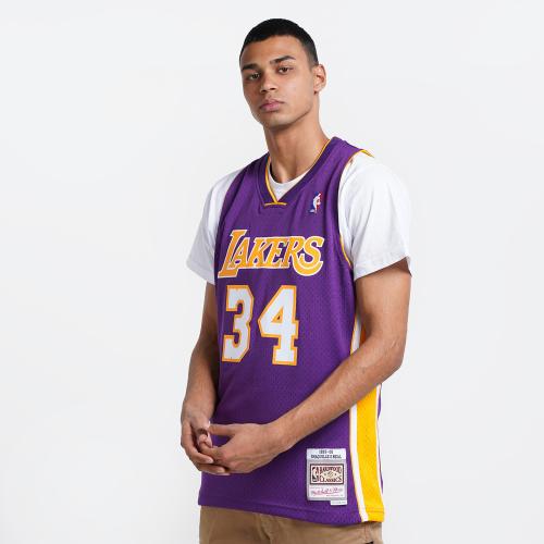 Mitchell & Ness ΝΒΑ Shaquille O'Neal Los Angeles Lakers 1999-00 Swingman Men's Jersey (9000088344_3149)