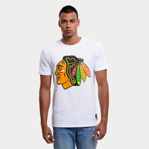 Mitchell & Ness NHL Chicago Blackhawks Team Logo Ανδρικό T-shirt (9000156178_1539)